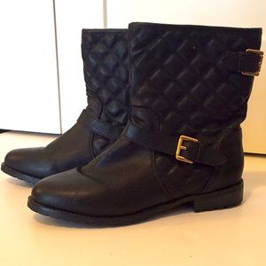 Sporto mid calf women’s boots. Black. Size 9.5.